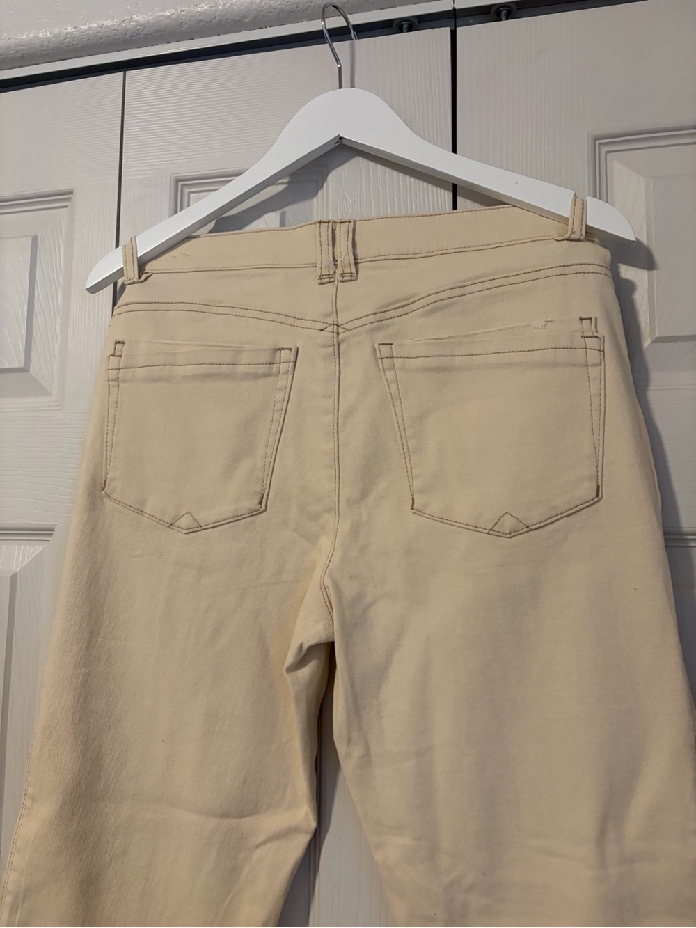 NWT Democracy Ab solution High Rise Center Seam Kick Flare Pant Side Slit Sz 8 - Picture 8 of 14